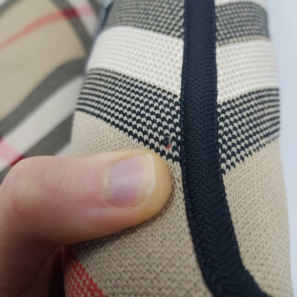 Burberry Dolman Checked Stretch-Cotton Boots - Picture 5 of 10